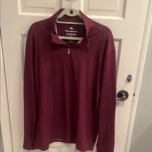Tommy Bahama Maroon IslandZone Pullover